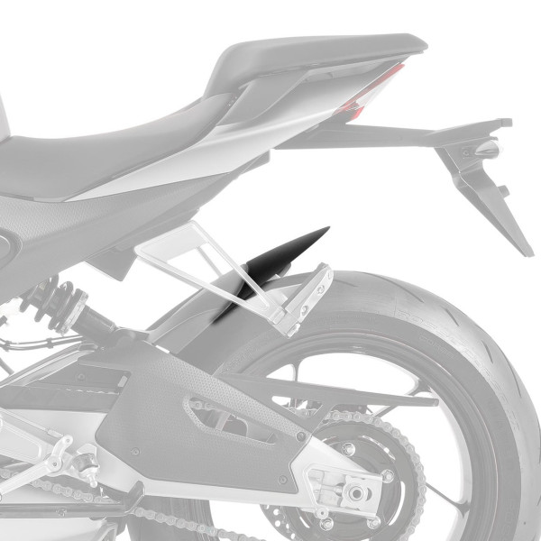Pyramid Plastics Pyramid hugger extension | matte black | aprilia rsv4 factory 2021>current